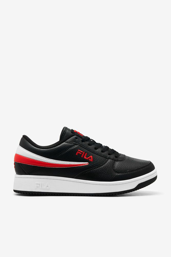 Fila A-low Trainers Black - Mens - 46150PRNJ